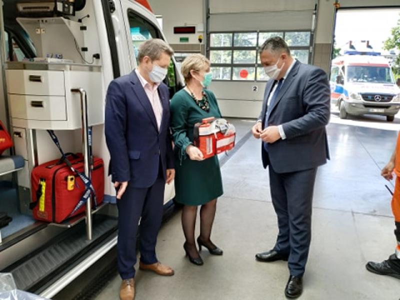 Wsparcie dla Powiatowej Stacji Pogotowia Ratunkowego w Mielcu