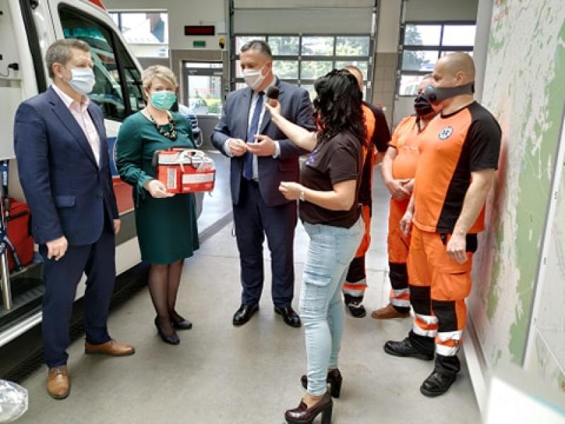 Wsparcie dla Powiatowej Stacji Pogotowia Ratunkowego w Mielcu