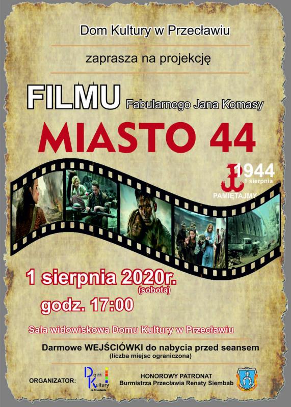 Zapraszamy na projekcję filmu