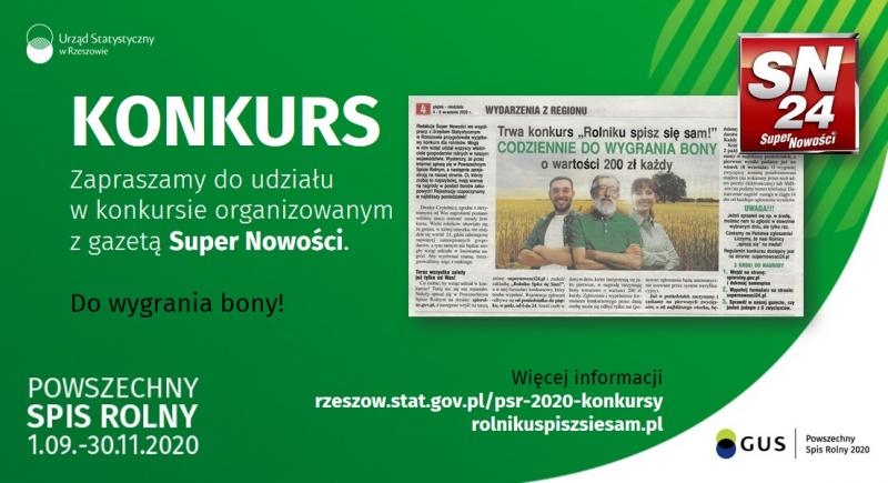 W gazecie codziennej Super Nowości ruszył konkurs Rolniku spisz się sam