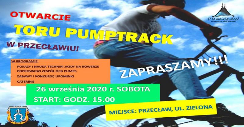 Otwarcie pumptracka już w sobotę