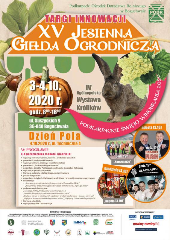 XV Jesienna Giełda Ogrodnicza - PODR Boguchwała