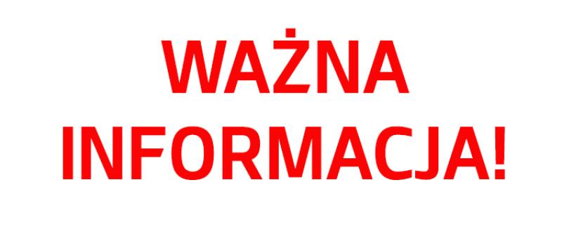 Komunikat ZGK w Przecławiu dla mieszkańców sołectwa Zaborcze!