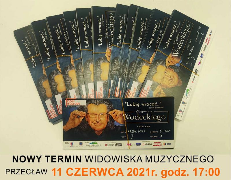 Nowy termin widowiska muzycznego Lubię wracać...- 11 czerwca