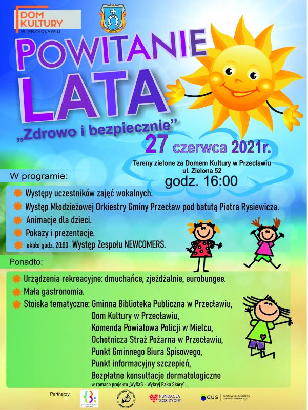 Zdrowo i bezpiecznie - czyli powitanie lata w Przecławiu