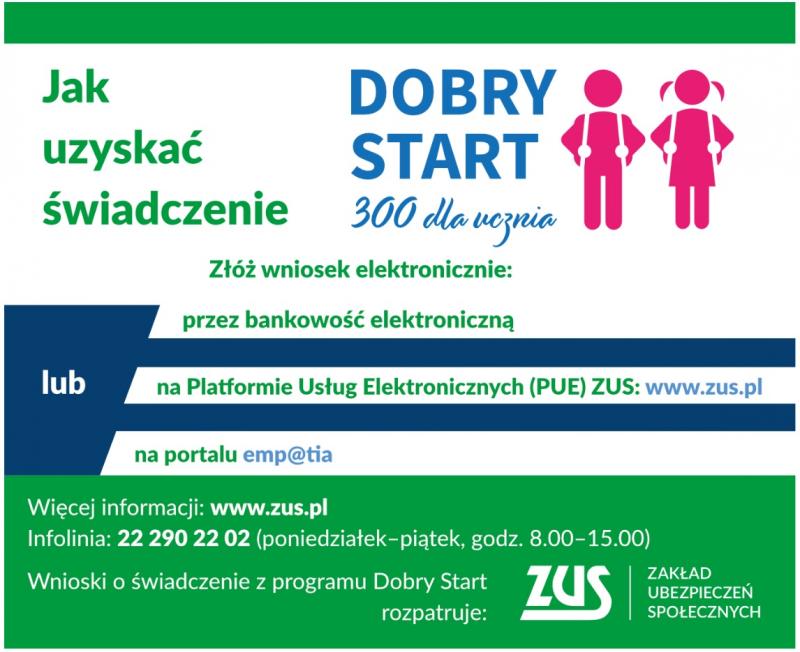 Świadczenie Dobry start