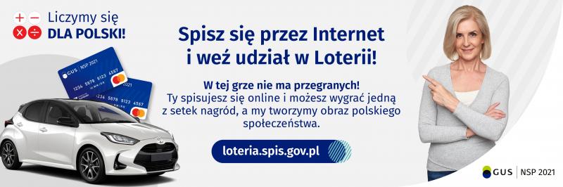 Dziś jest ostatni dzień w którym można zarejestrować się do loterii spisowej NSP 2021