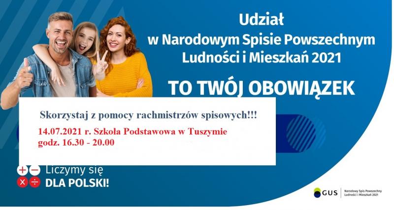 Skorzystaj z pomocy rachmistrzów spisowych!