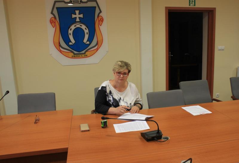 Budowa chodnika w Tuszymie na odcinku od ronda do przejazdu kolejowego