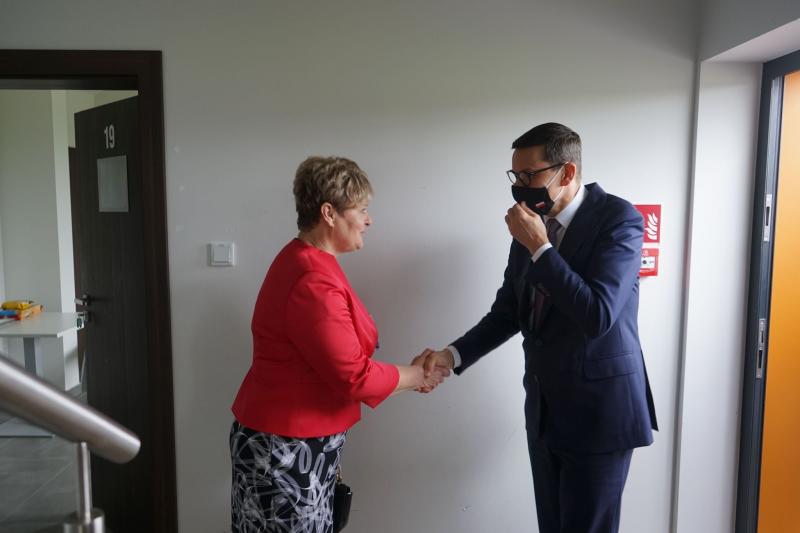 Wizyta premiera Mateusza Morawieckiego w Przecławiu