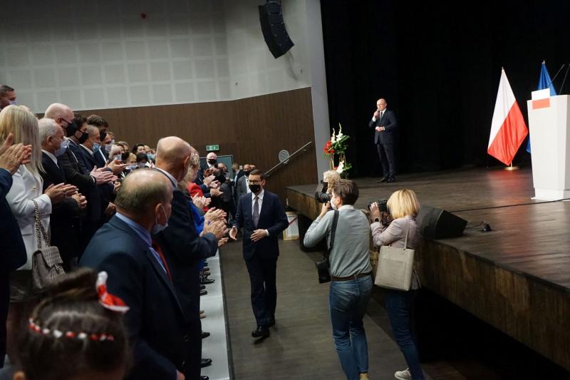 Wizyta premiera Mateusza Morawieckiego w Przecławiu