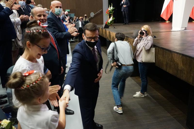 Wizyta premiera Mateusza Morawieckiego w Przecławiu