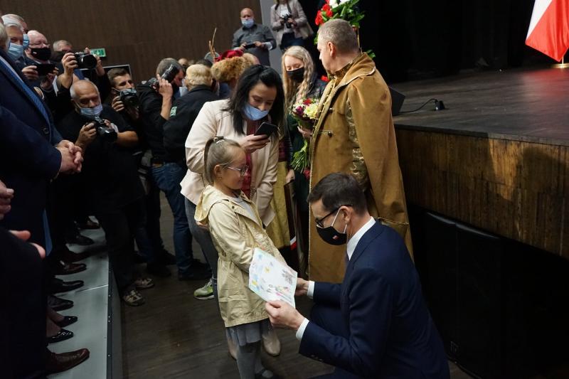 Wizyta premiera Mateusza Morawieckiego w Przecławiu