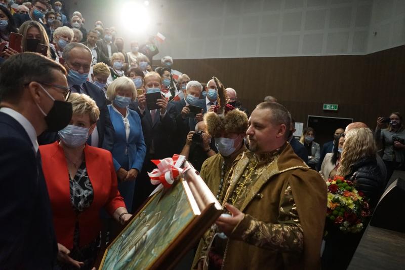 Wizyta premiera Mateusza Morawieckiego w Przecławiu