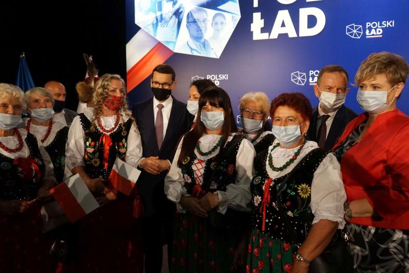 Wizyta premiera Mateusza Morawieckiego w Przecławiu