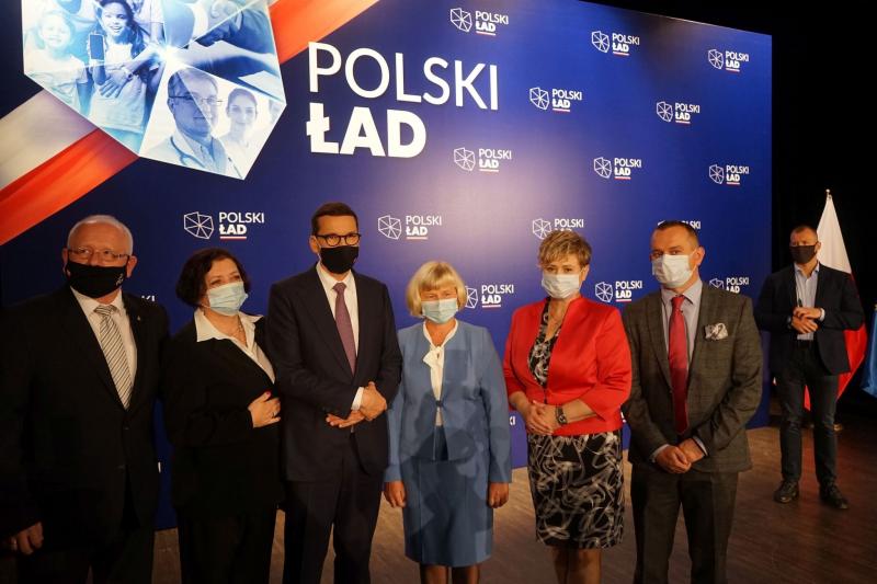 Wizyta premiera Mateusza Morawieckiego w Przecławiu