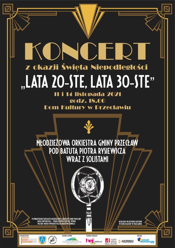 KONCERT “LATA 20-STE, LATA 30-STE z okazji Święta Niepodległości