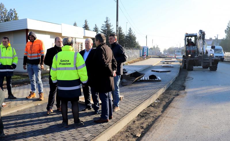 Zmiany w Przecławiu przy ul. Weneckiej