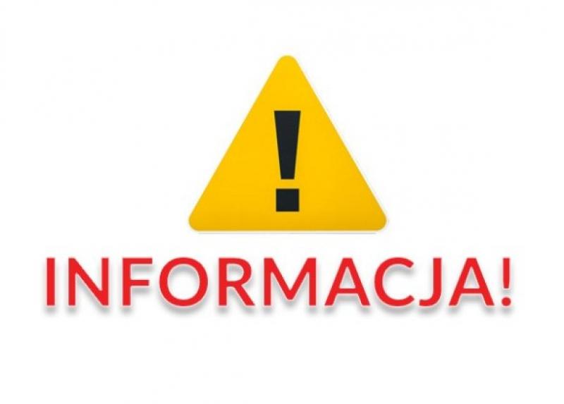 Informacja dot. pracy Urzędu Miejskiego
