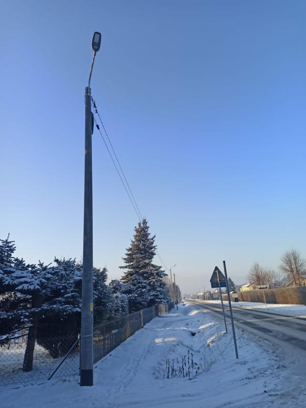 Nowe oświetlenie na terenie naszej gminy!