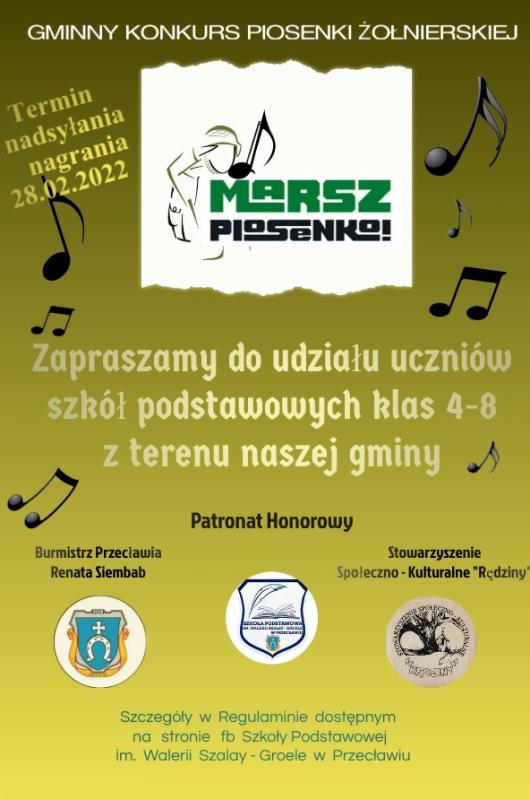 Konkurs MARSZ PIOSENKO!