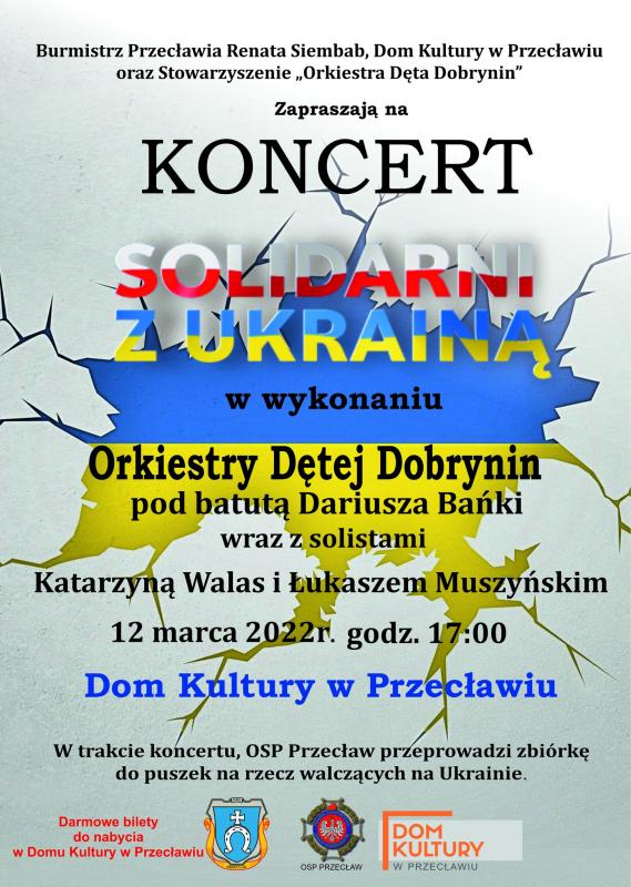 Koncert SOLIDARNI Z UKRAINĄ