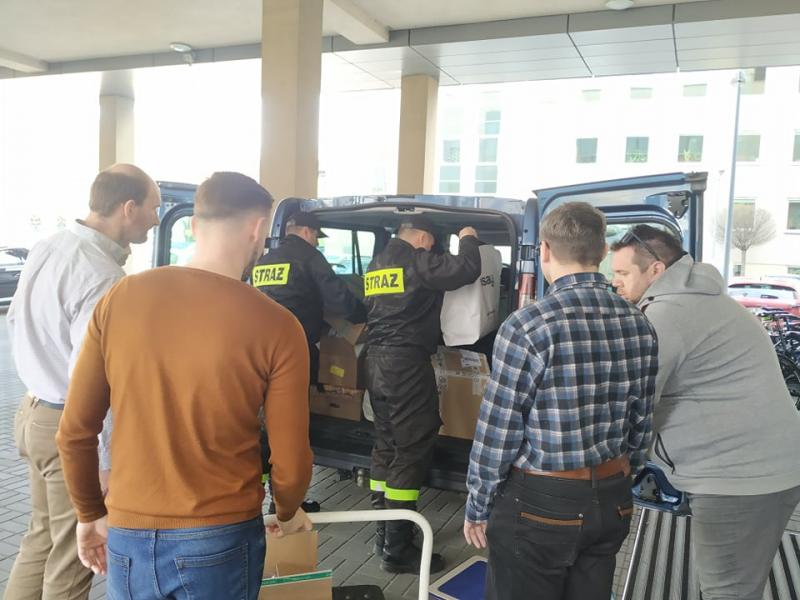 Solidarni z żołnierzami z Ukrainy
