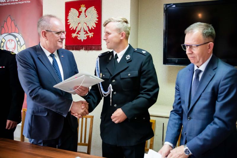 Podpisano umowy na dofinansowanie jednostek OSP