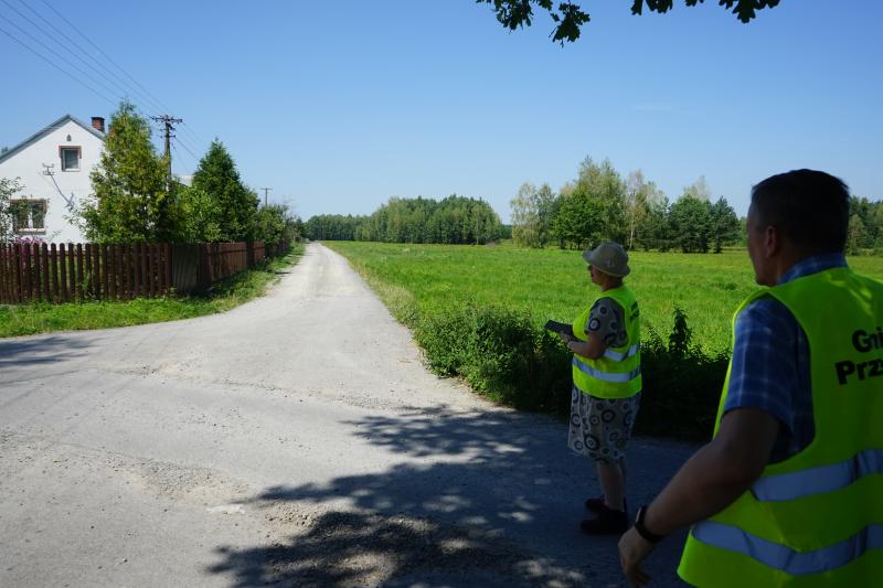 Modernizacja drogi dojazdowej do gruntów rolnych w Błoniu