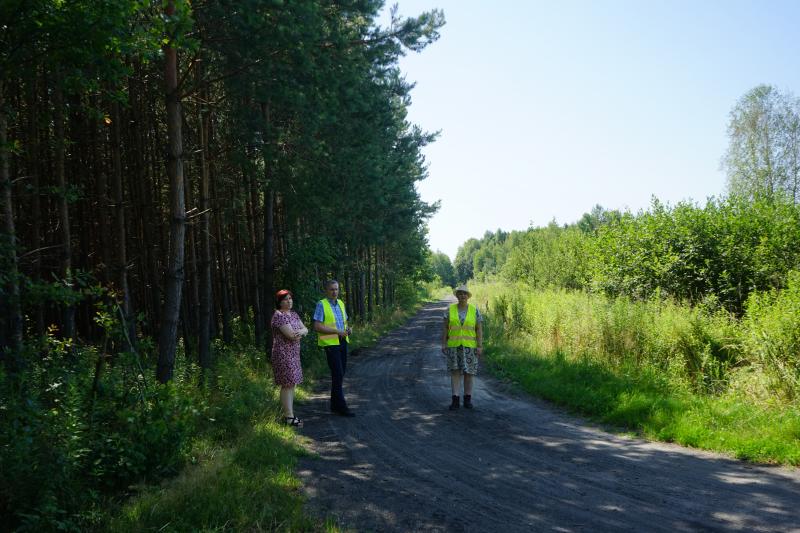 Modernizacja drogi dojazdowej do gruntów rolnych w Błoniu