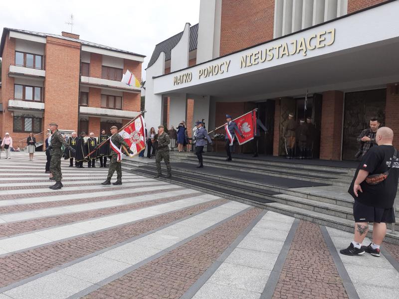 Odsłonięcie Pomnika Żołnierzy Wyklętych w Mielcu