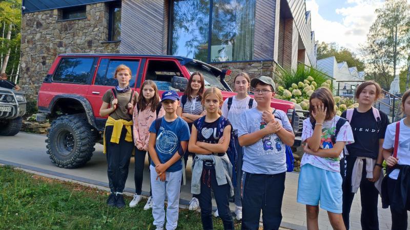 Wyprawa w Bieszczady uczniów ZSP w Tuszymie