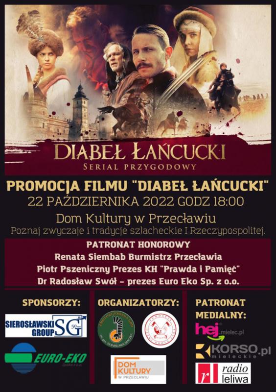 Zapraszamy na promocję filmu DIABEŁ ŁAŃCUCKI