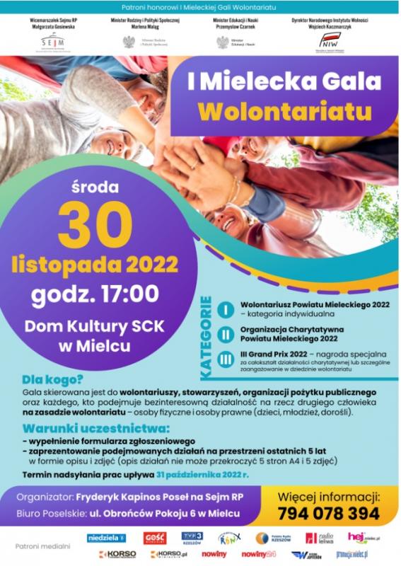 I Mielecka Gala Wolontariatu