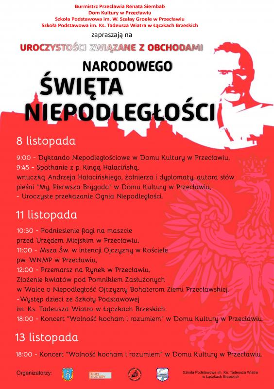 Zapraszamy do udziału w obchodach Święta Niepodległości