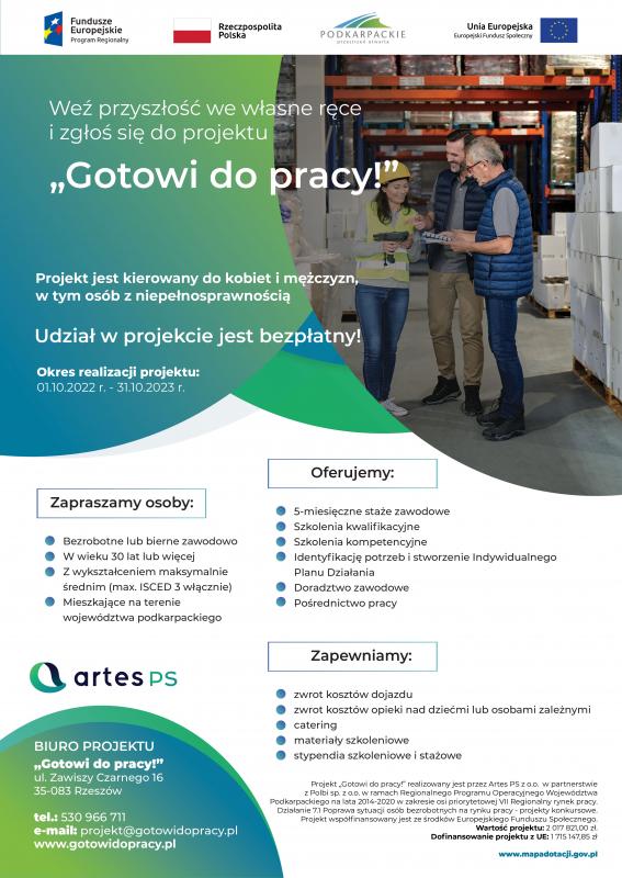 Projekt GOTOWI DO PRACY