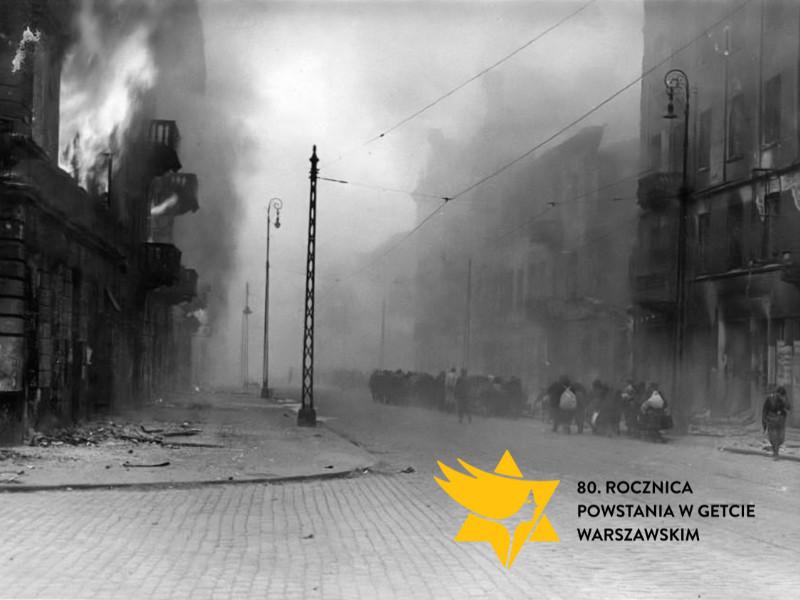80 rocznica wybuchu powstania w getcie warszawskim