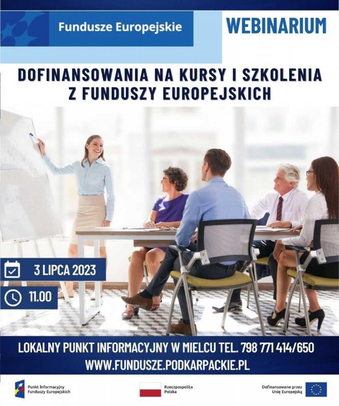 Dofinansowania na kursy i szkolenia z Funduszy Europejskich