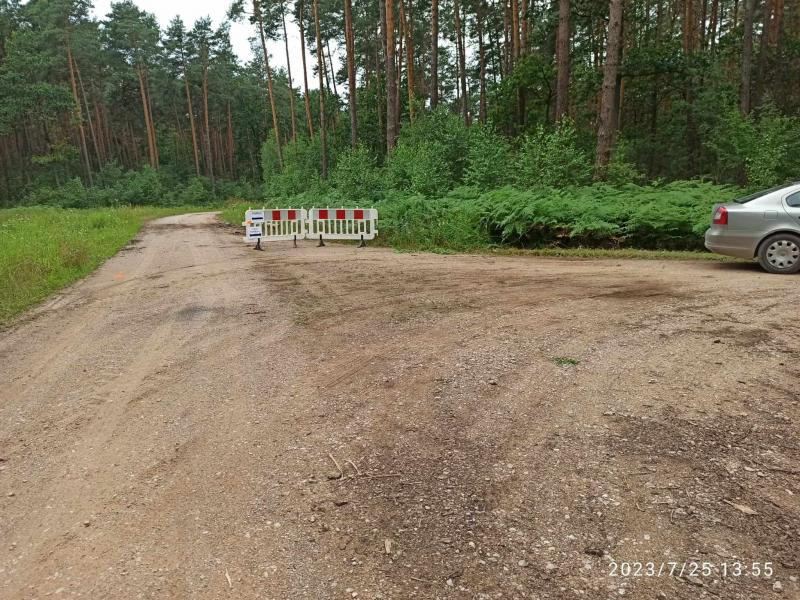 Objazdy – prace przy osuwisku w Podolu