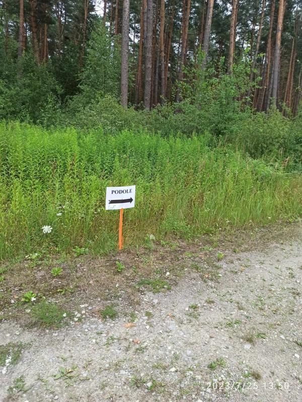 Objazdy – prace przy osuwisku w Podolu