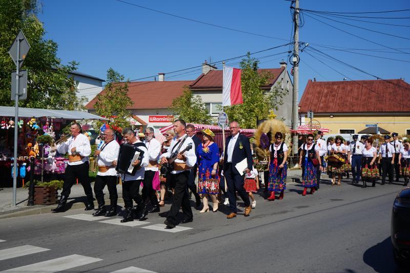 Podziękowania dla zaangażowanych w przygotowanie Dożynek Gminnych