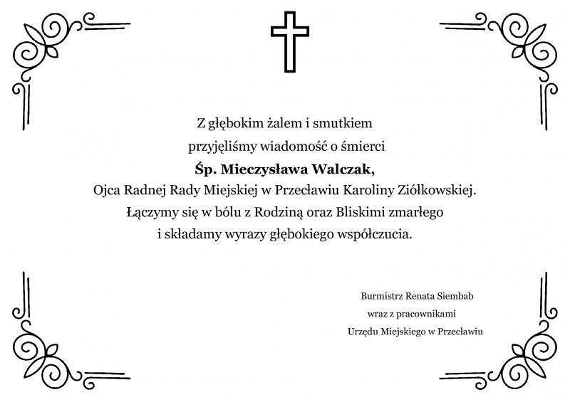 Kondolencje i wyrazy współczucia