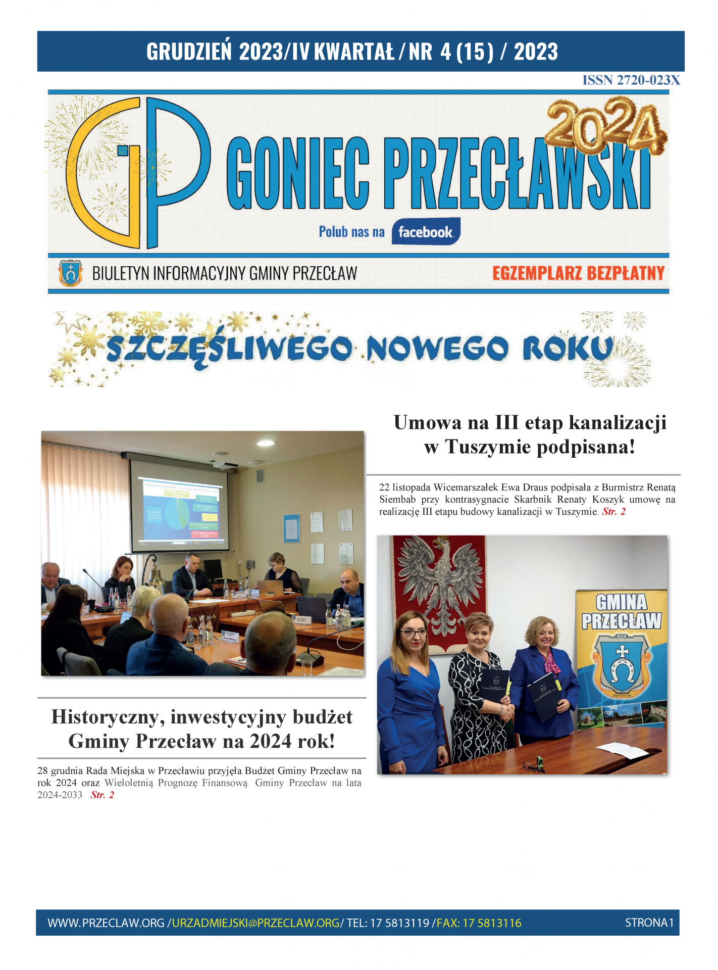 Goniec Przeclawski IV Kwartał 2023
