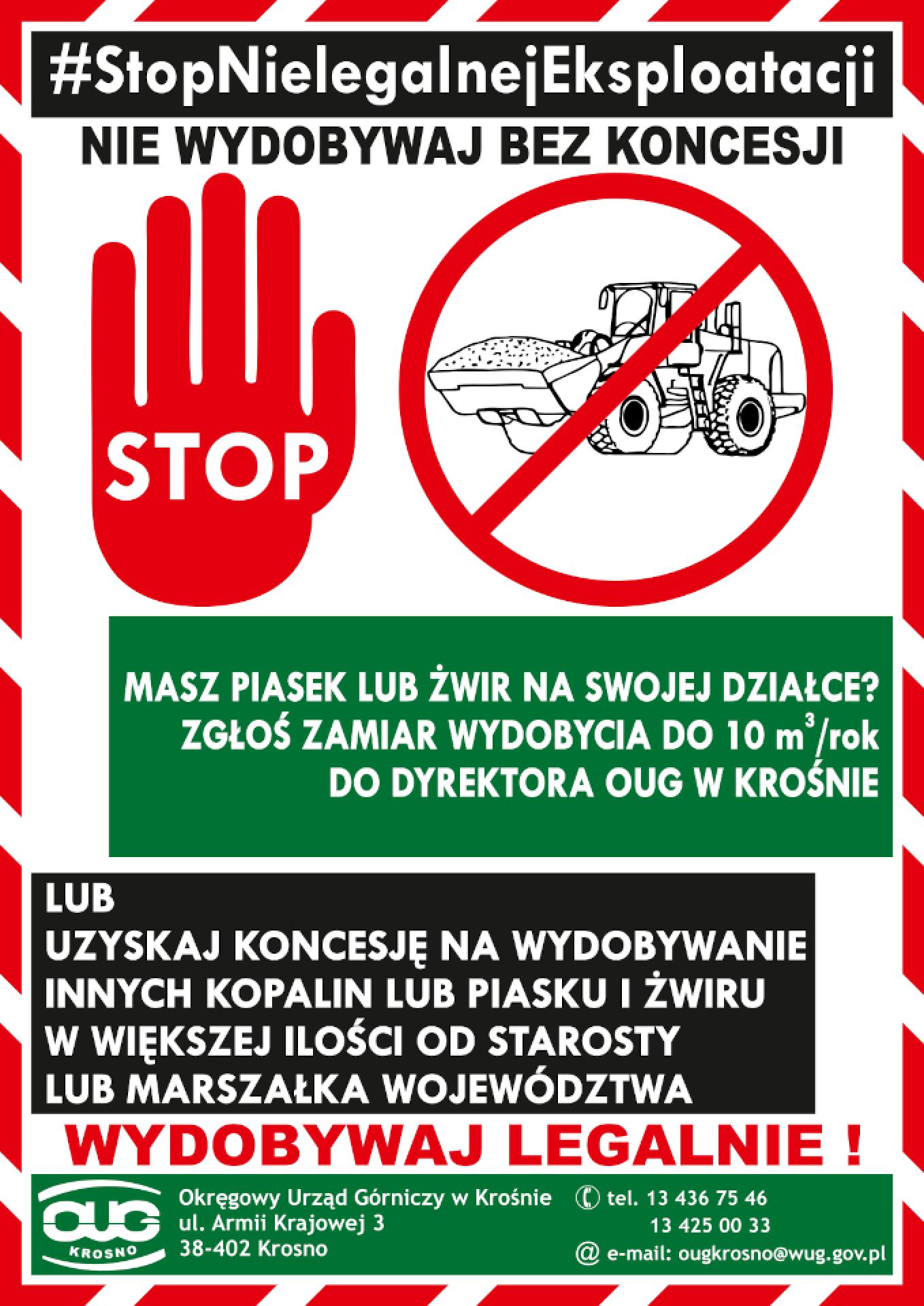 Informacja Okręgowego Urzędu Górniczego w Krośnie