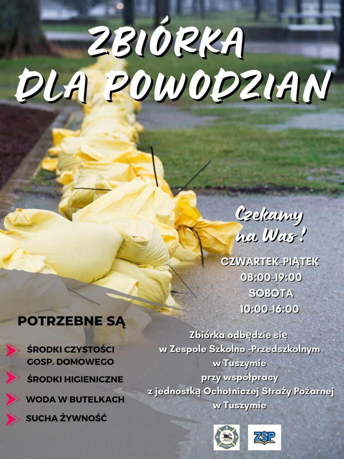 Pomoc dla powodzian