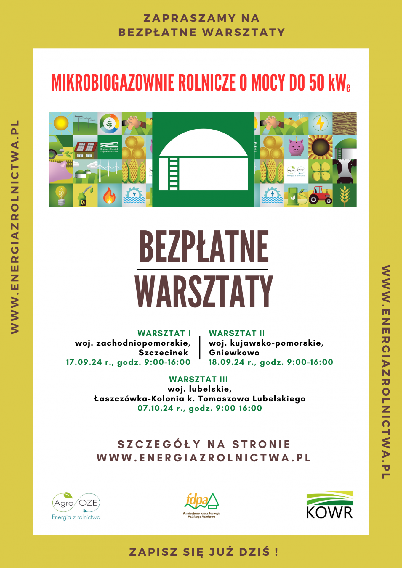 Warsztaty z zakresu mikrobiogazowni rolniczych