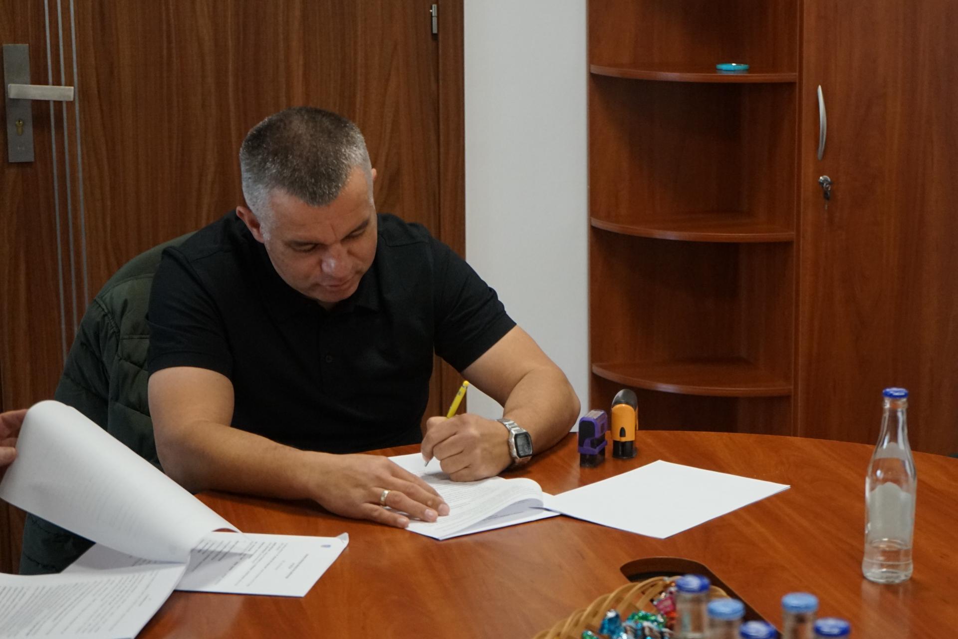 Prezes LKS Team Przecław