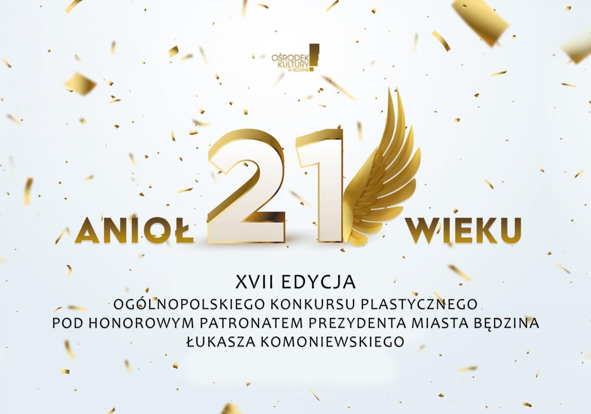Plakat Anioł XXI wieku