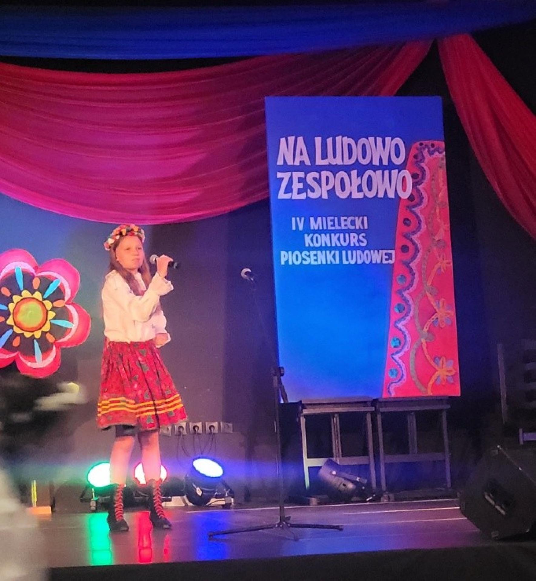 Sukces w Powiecie ! W IV Edycji Mieleckiego Konkursu Piosenki NA LUDOWO- ZESPOŁOWO.