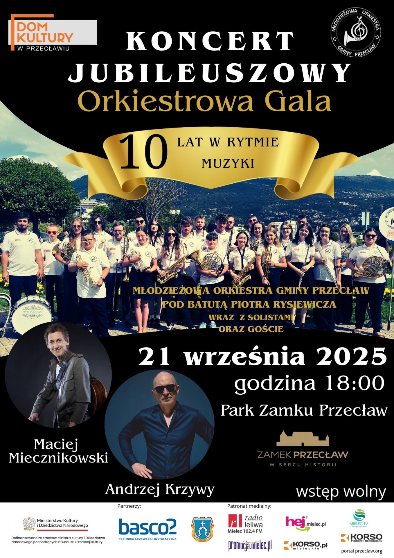 Zapraszamy na Koncert Jubileuszowy MOGP